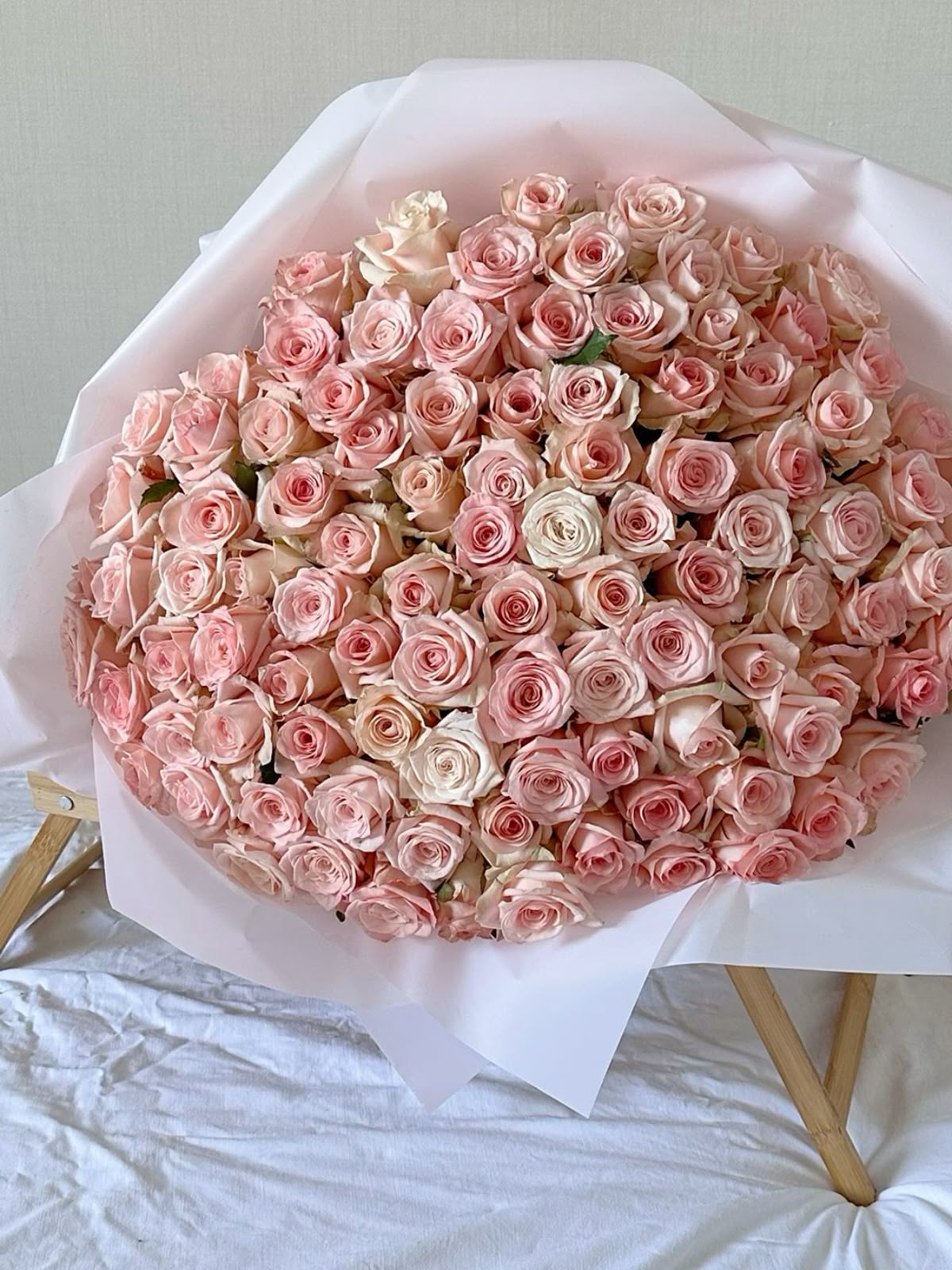 Букет из 101 розы для влюбленных 🌹