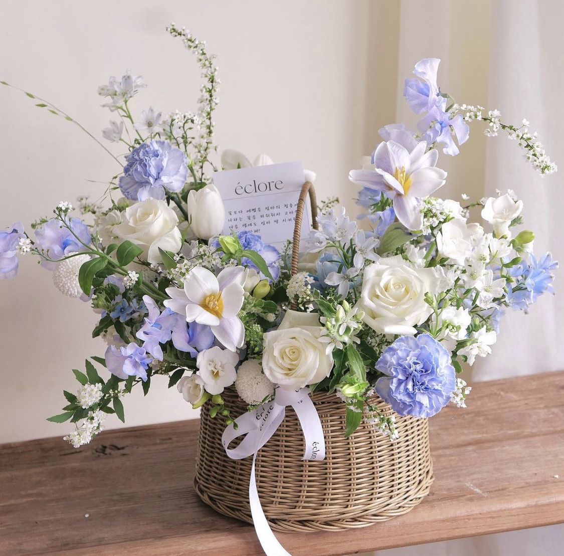 Spring flower basket 🌼