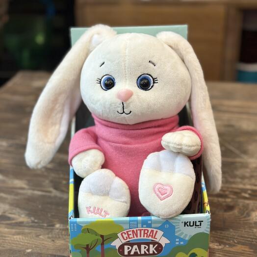 Зайка с пяточкой сердцем