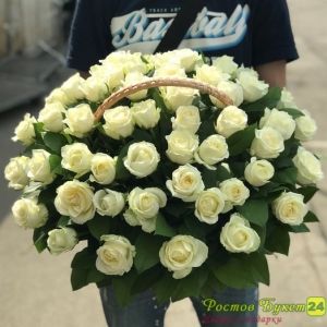 51 White Roses Exquisite