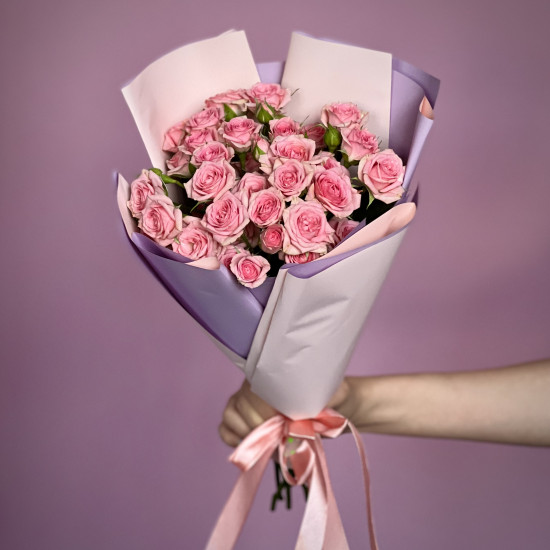 7 кустовых роз