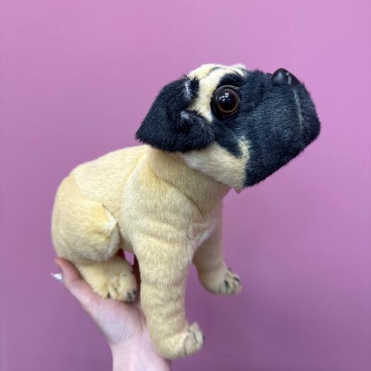 Мягкая игрушка Собака бульдог