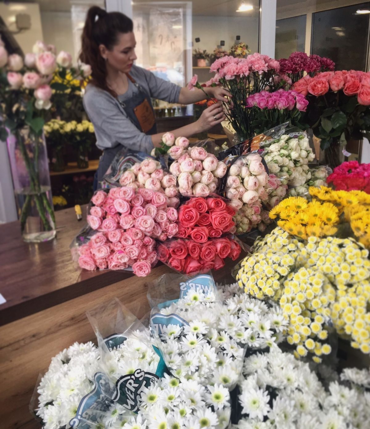 Праздничный цветочный ящик 🎉🌷