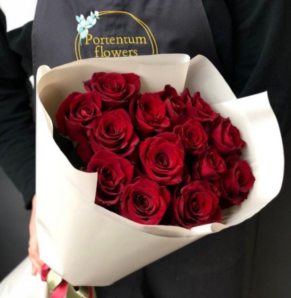 101 красная роза шикарная 🌹🌟