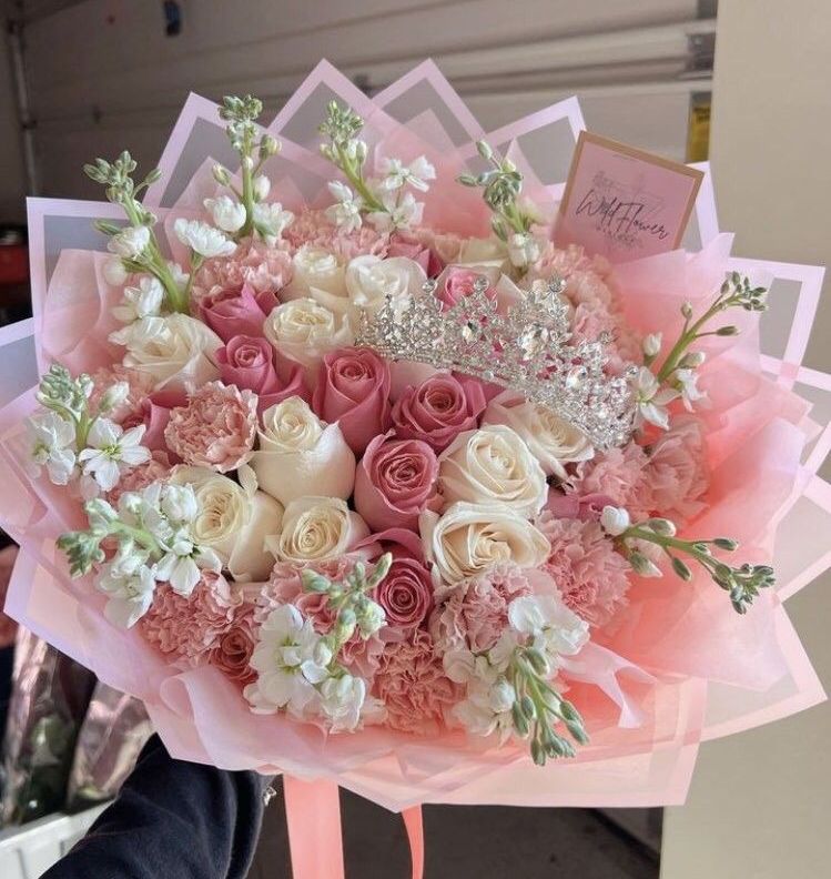 25 Pink Roses 50 cm Luxurious 💎