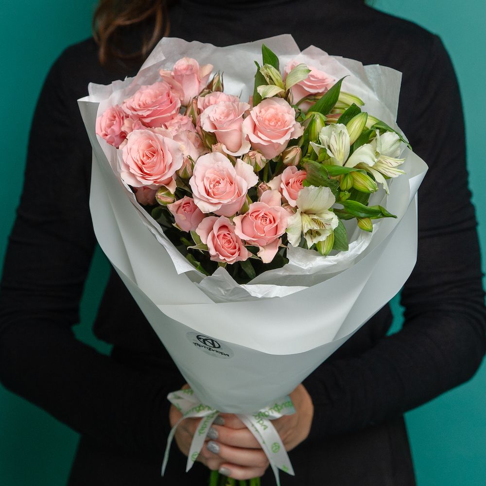 Роскошный авторский букет 🌷✨ 