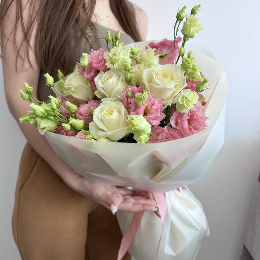 Bouquet Rose with eusta