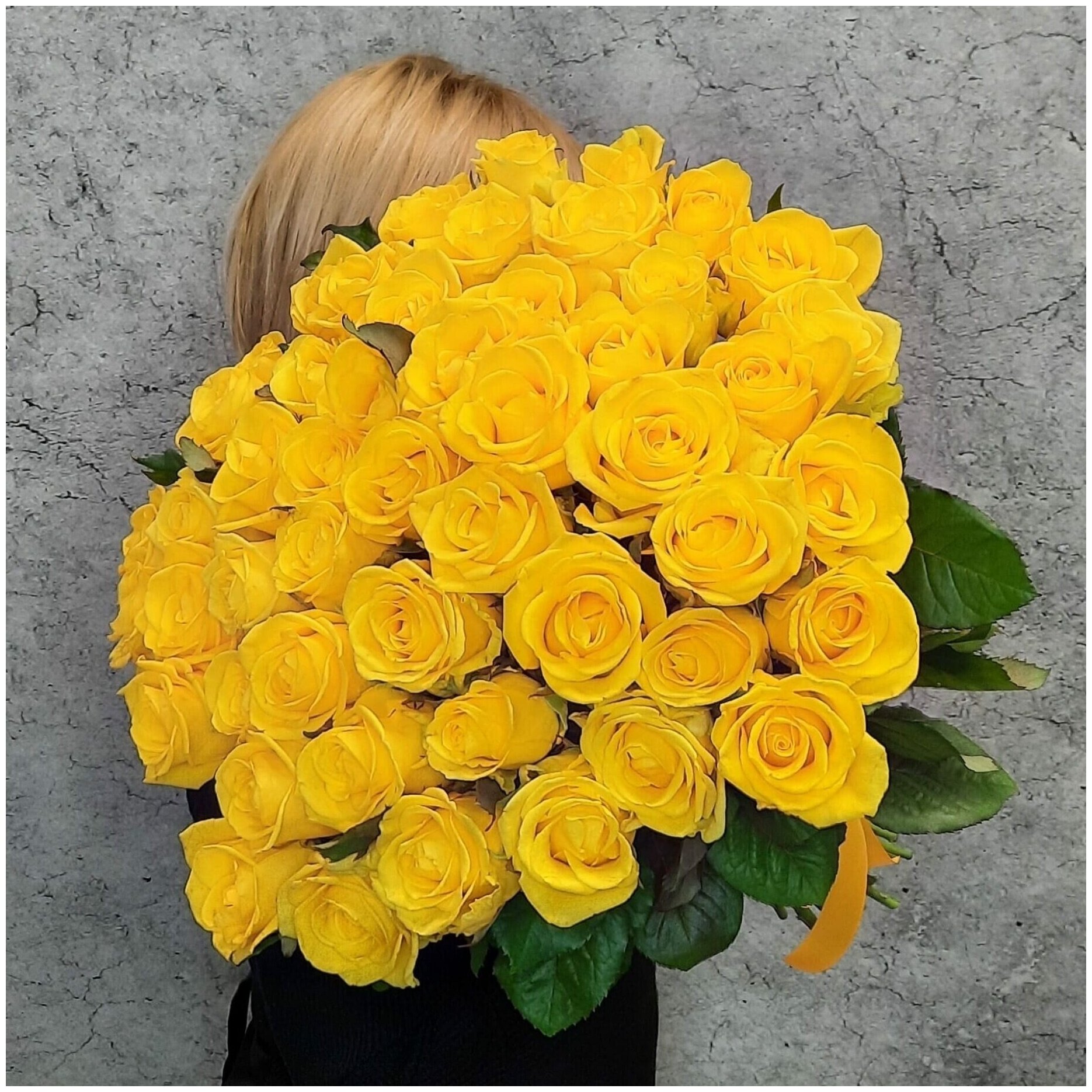 51 yellow roses
