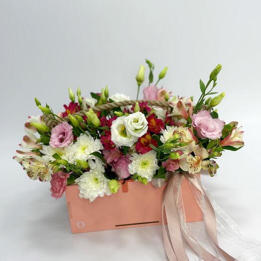 Цветы в ящике