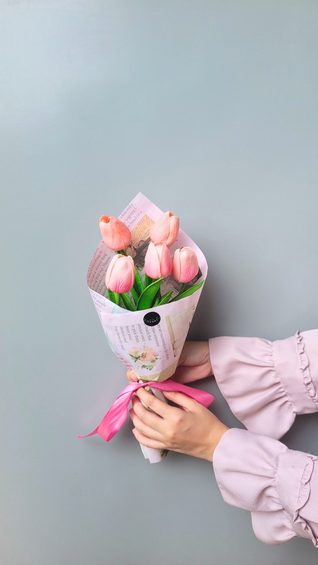 Весенний моно букет 🌼