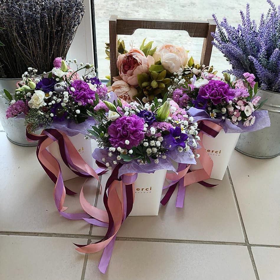 Нежный цветочный ящик 🌼💖