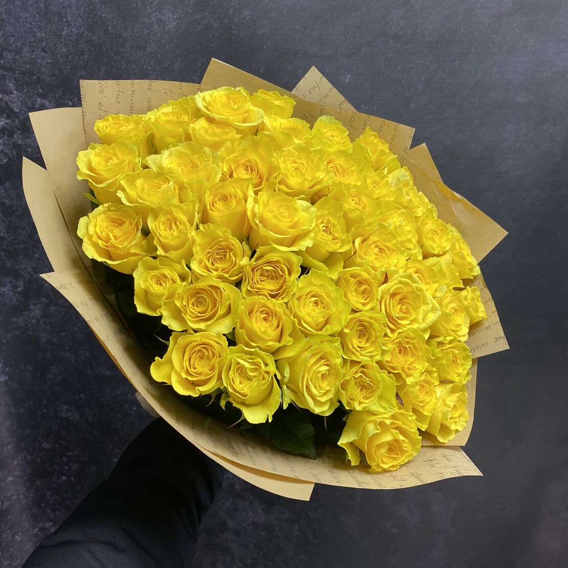 51 yellow roses