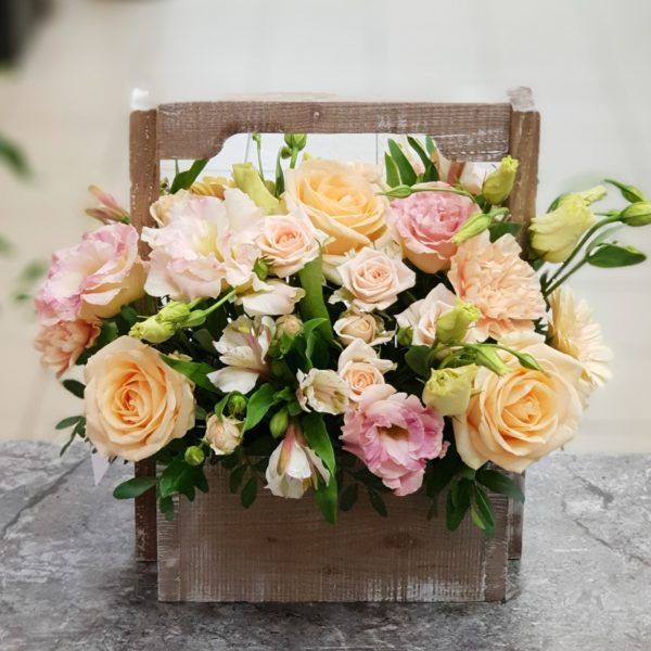 Весенний цветочный ящик 🌸🌷