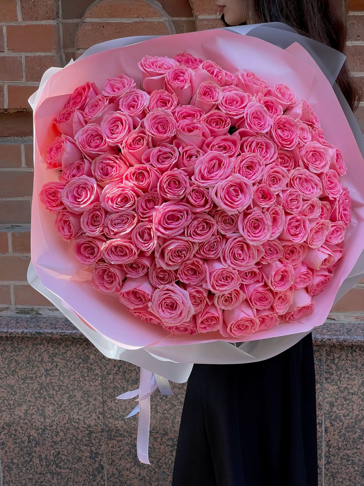 Bouquet of 1001 roses for eternal love 🌹