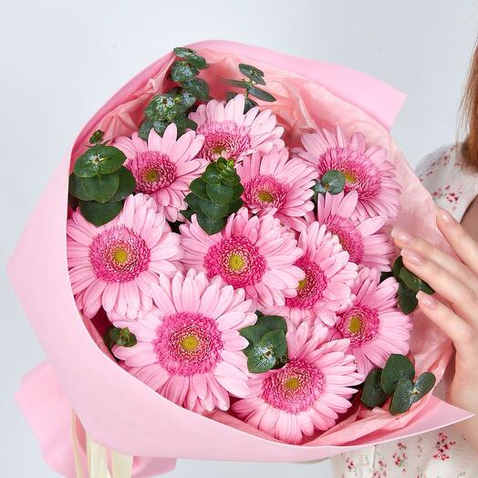 Bouquet of pink gerber