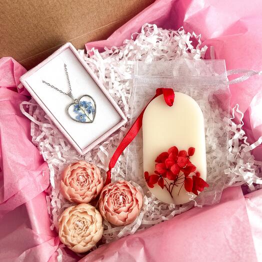 Birthday gift with a pendant