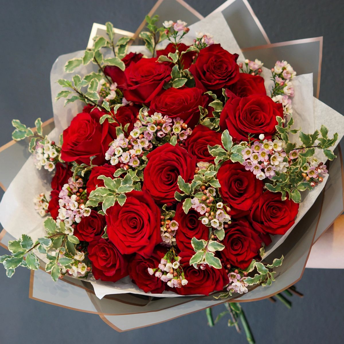 51 красная роза шикарная ✨