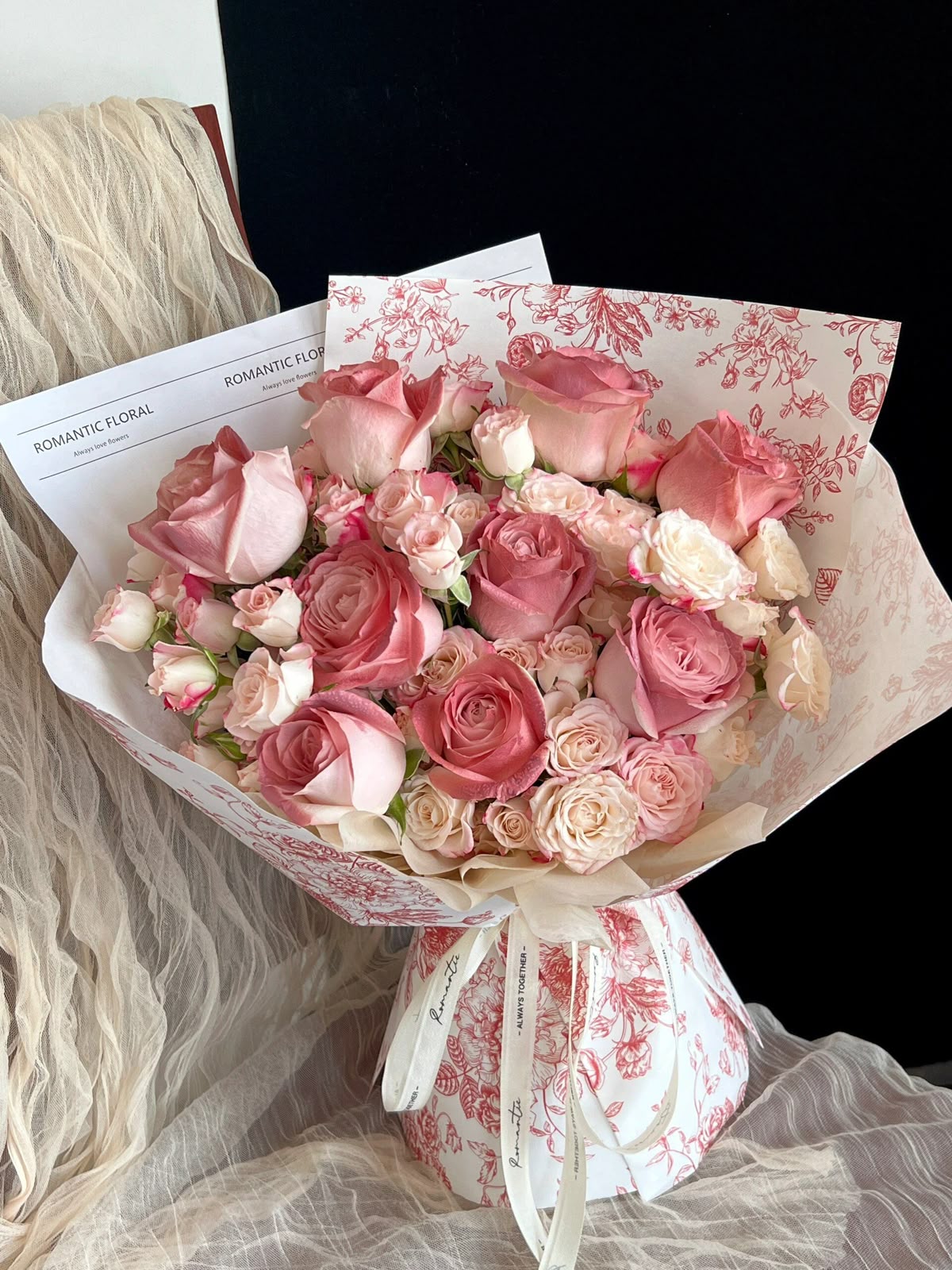 51 Pink Roses 50 cm Royal 👑