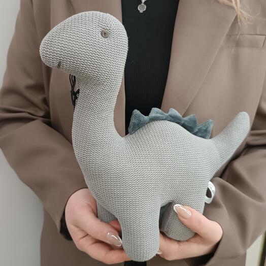 Toy soft dinosaurus Gray, 27 cm