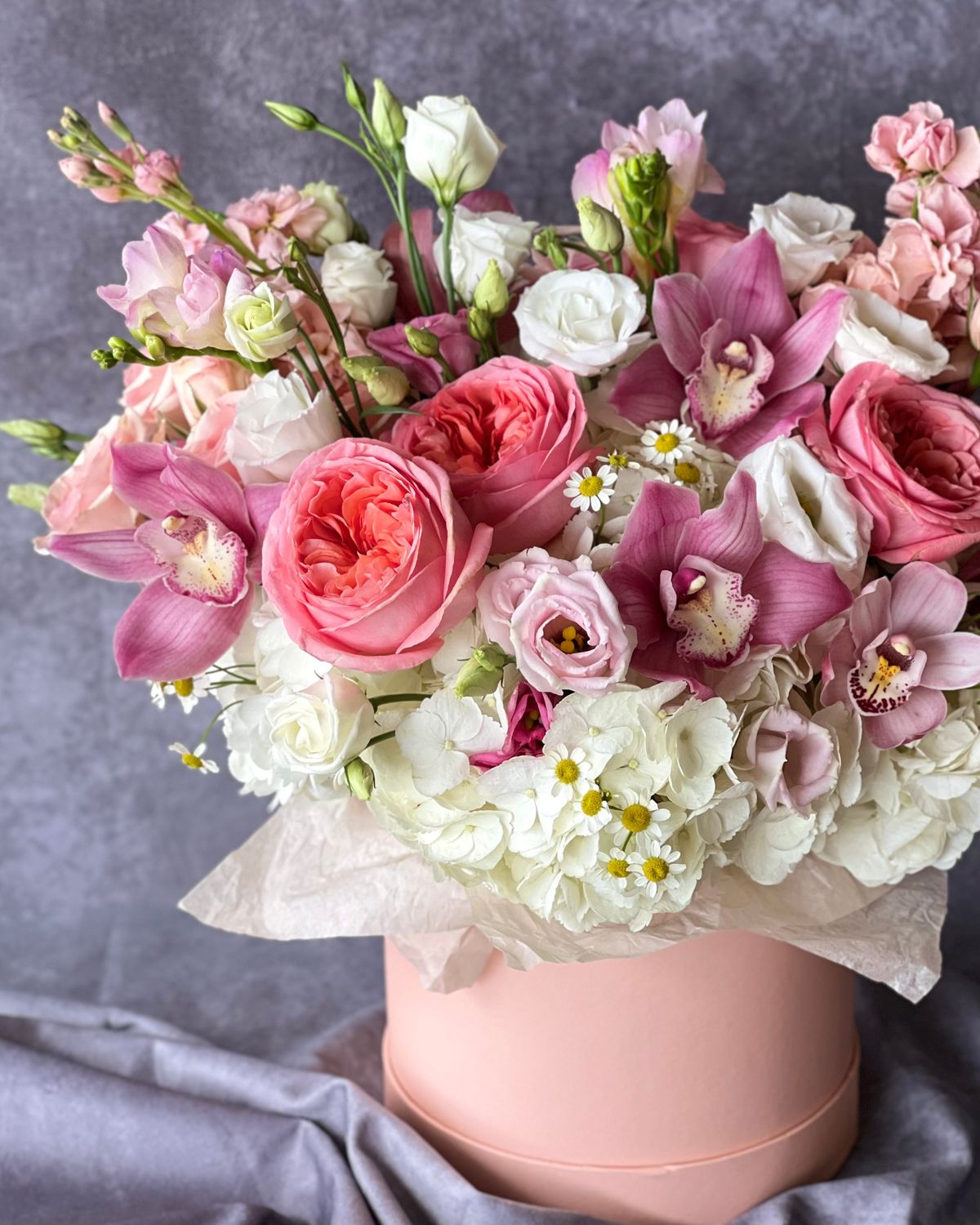 Романтичный сюрприз в коробке 💐