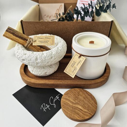 Gift set for meditation and yoga for a friend, girlfriends