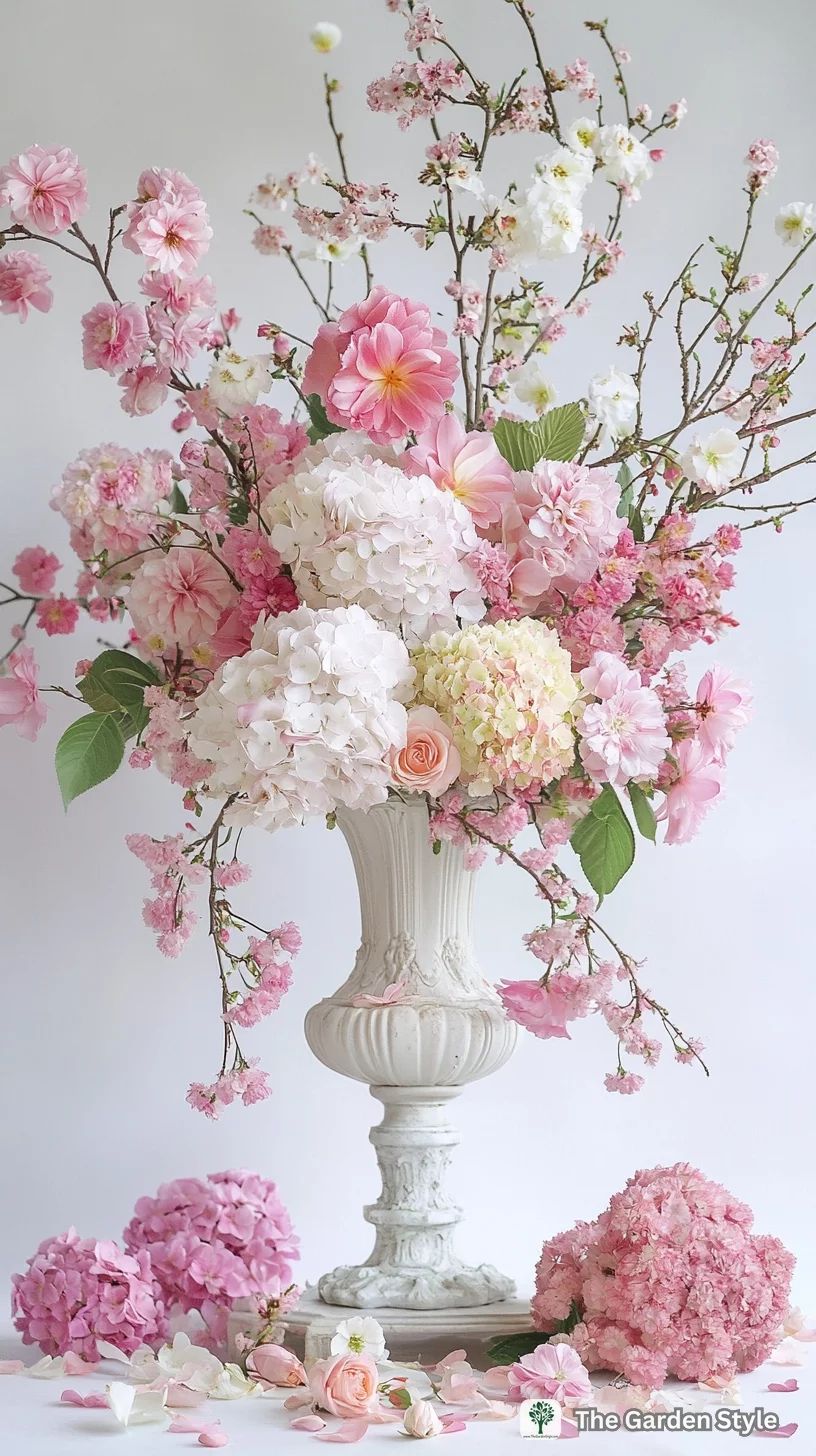 Романтичная цветочная композиция 💐