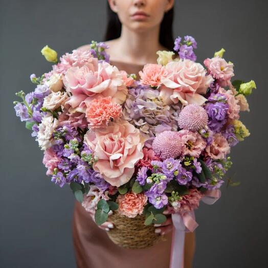 Цветочное лукошко ПРЕМИУМ