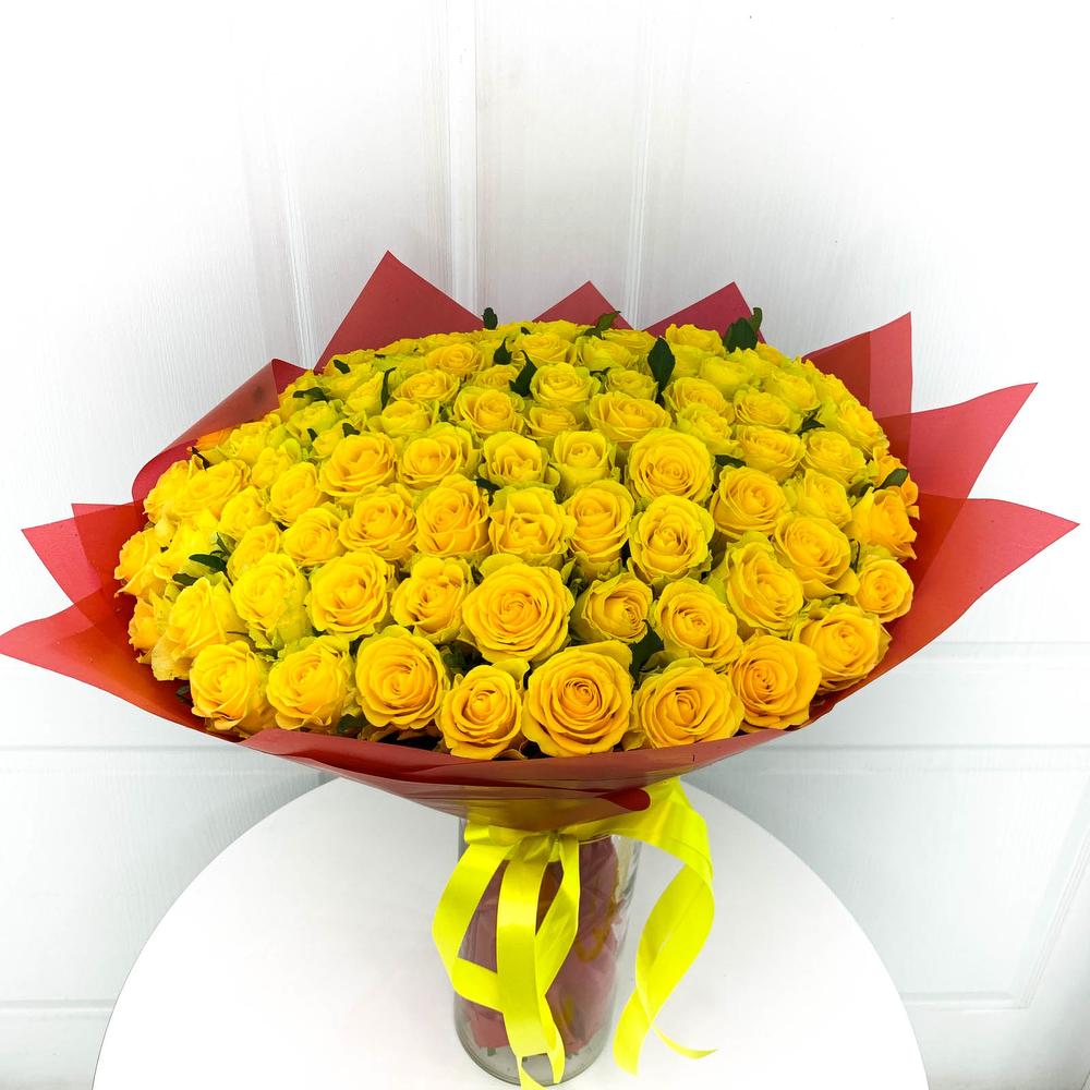 101 yellow roses