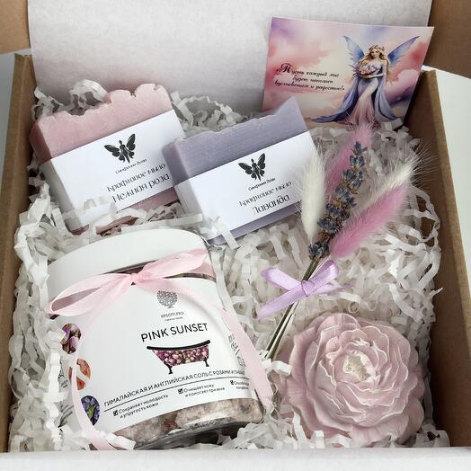 Gift set for a woman "Flower mix"