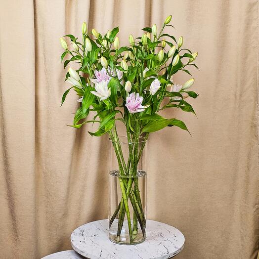 Lilia Pionovid for the interior in a vase