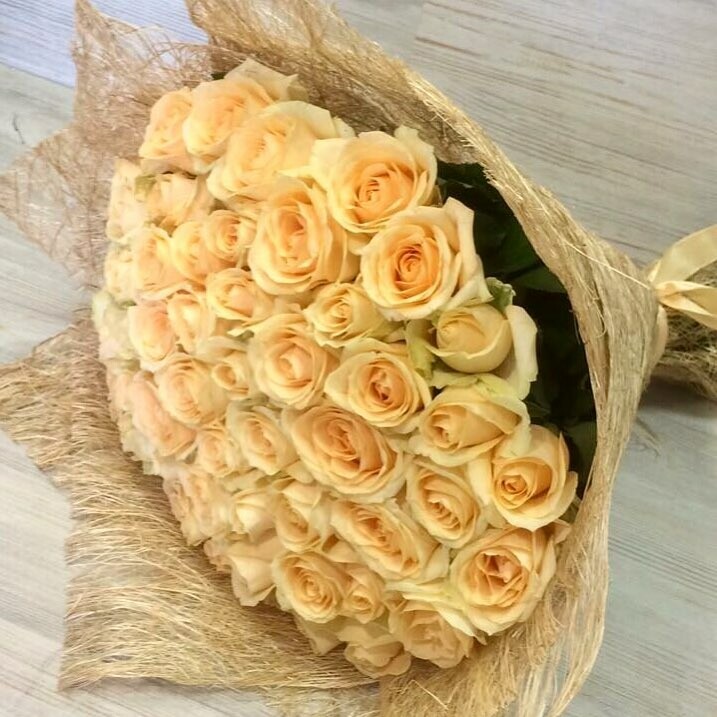 51 кремовая роза