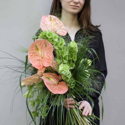Bouquet with anturium