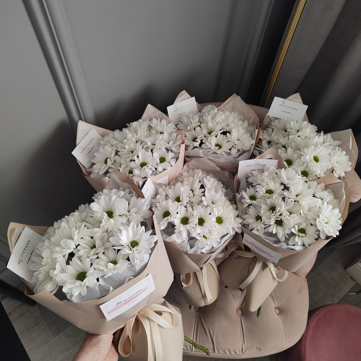 Нежный моно букет 🌹