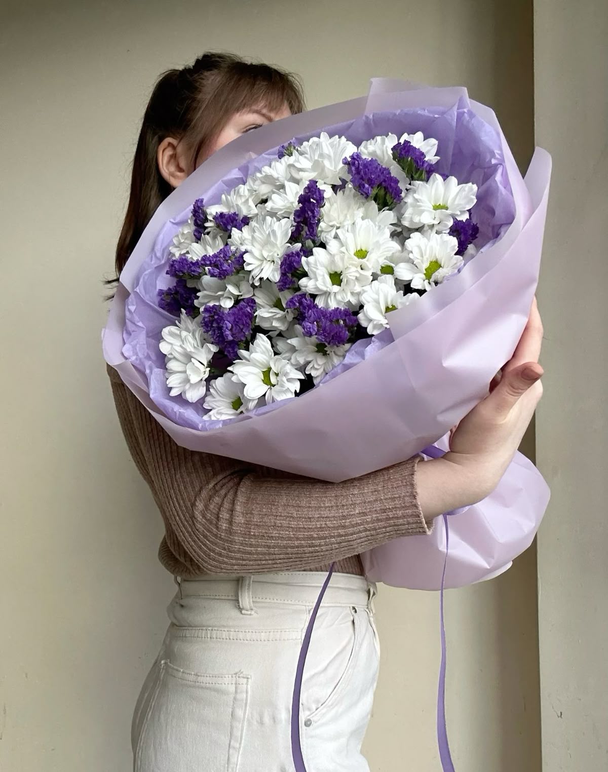 Luxurious mono bouquet 🌸