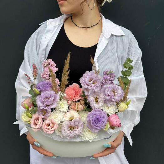 Цветы в кашпо