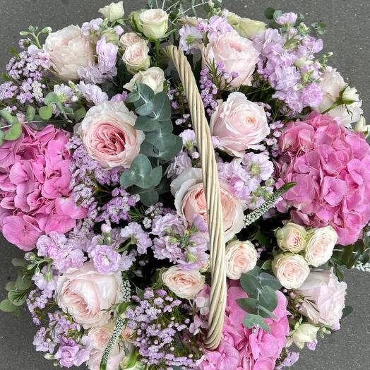 Корзина нежность