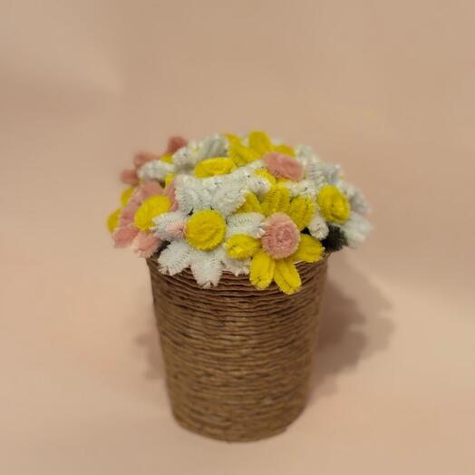 Flower composition "Chamomile"