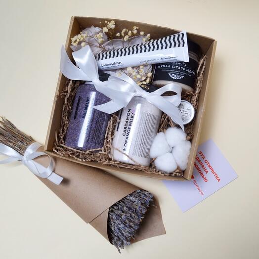 Лаванда и набор для ванны