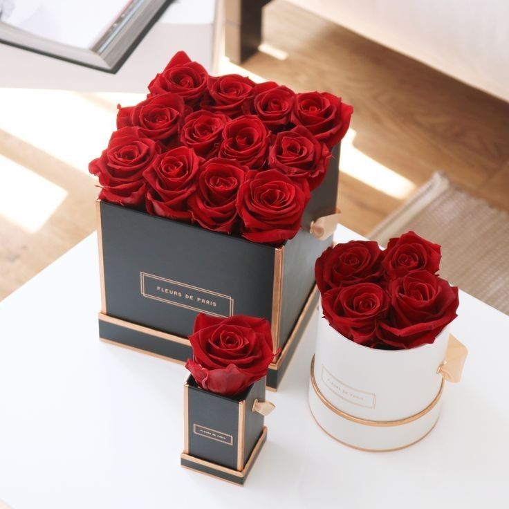 Romantic boxed surprise 💐