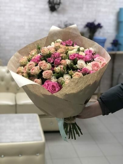 21 кустовая роза