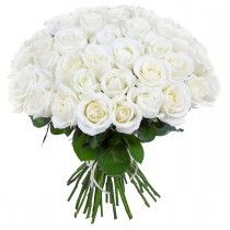 51 White Roses Royal