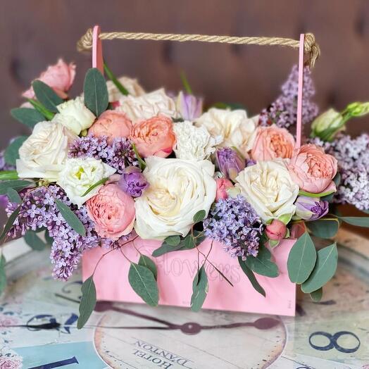 Цветы в ящике 251