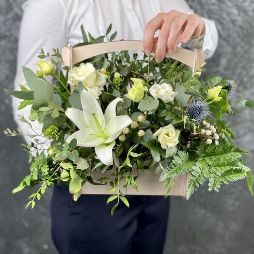 Composition with Lilia Alba