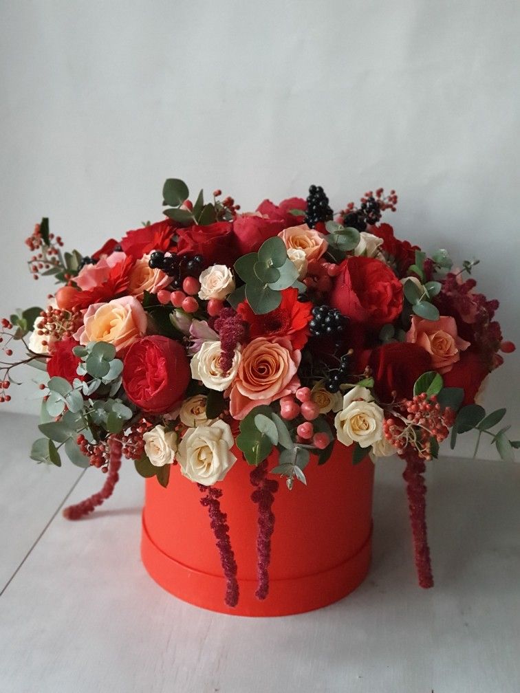 Fresh boxed bouquet 🌿