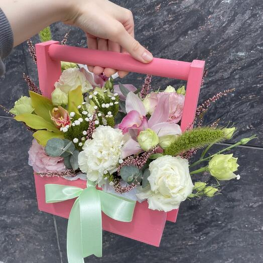 Composition in a bright box