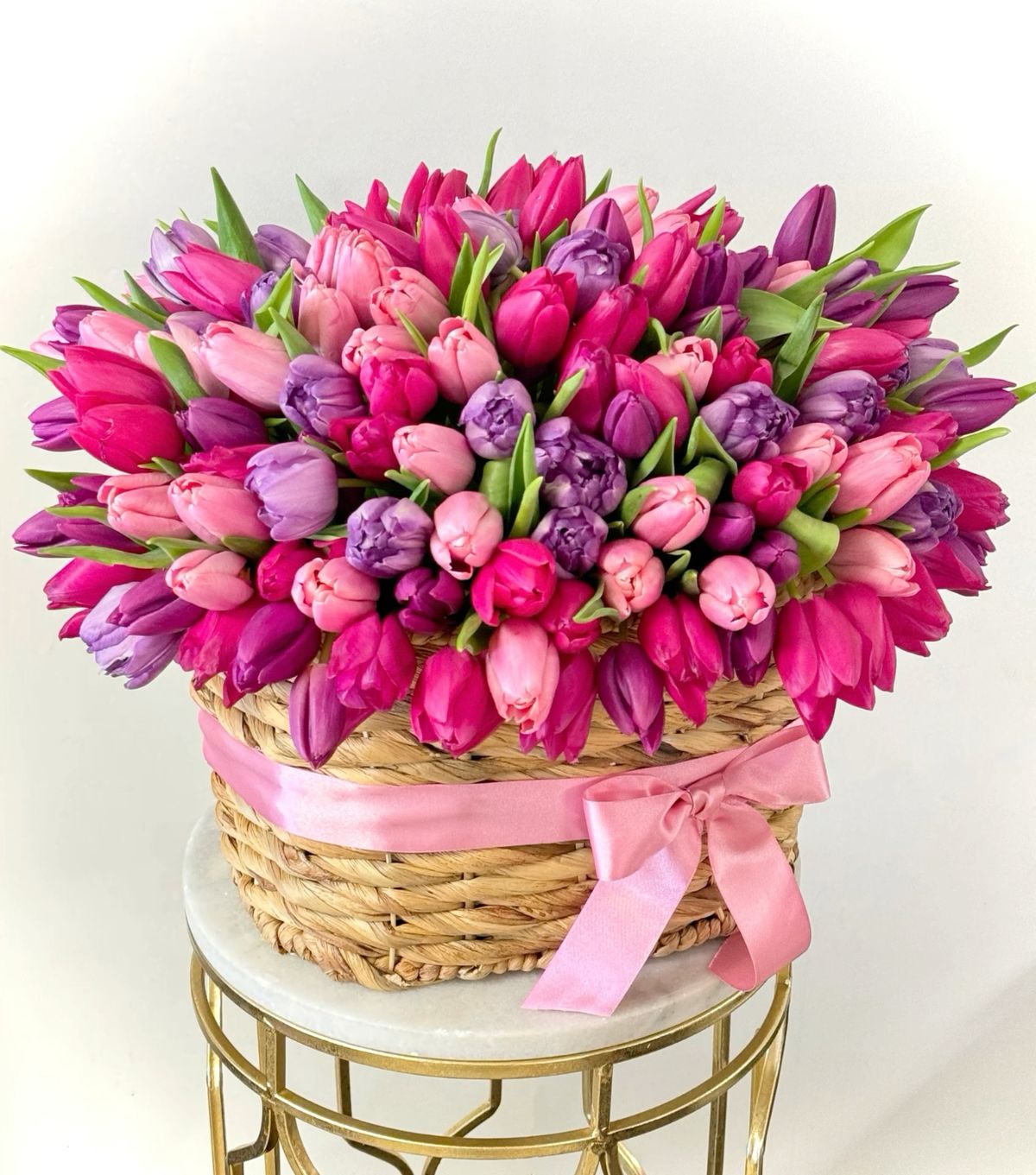 Летняя корзина с цветами 🌞