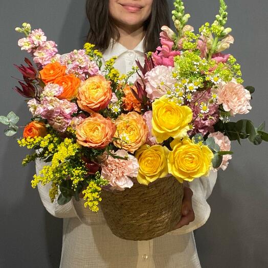 The composition "Blooming meadow" 155