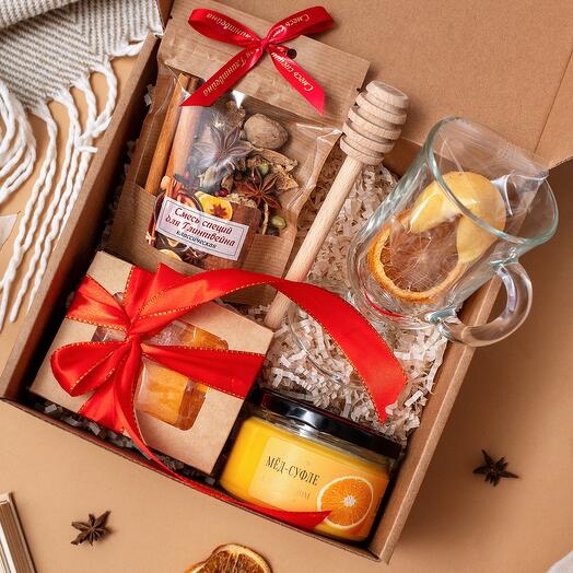 Подарочный набор глинтвейн апельсин