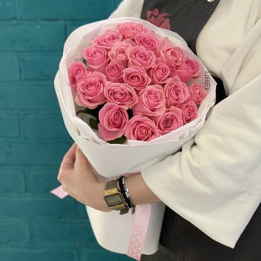 Хит🔥Букет из 21 розовой розы