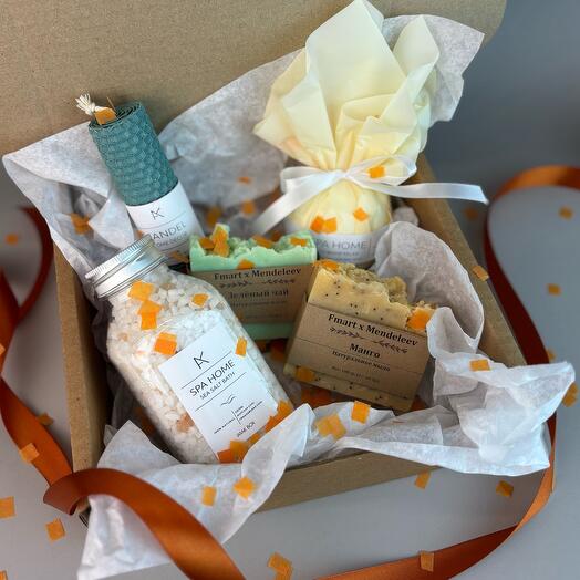 Spa-set "Green Tea and Mango"
